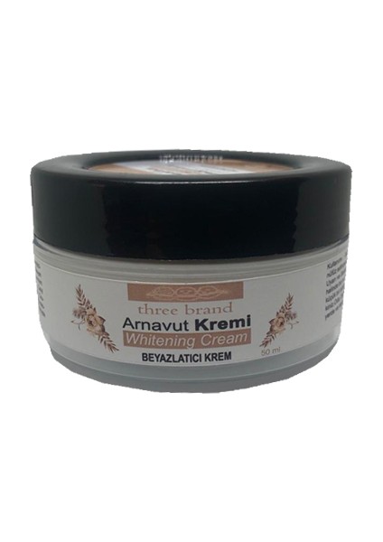 Boniethree Srcx -- Three Brand Whitening Cream Arnavut Kremi Aklık Cream 50ml Béyazlàtıcı
