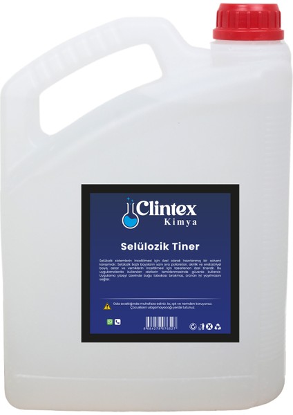 Selülozik Tiner 2.5 kg (3 Lt)