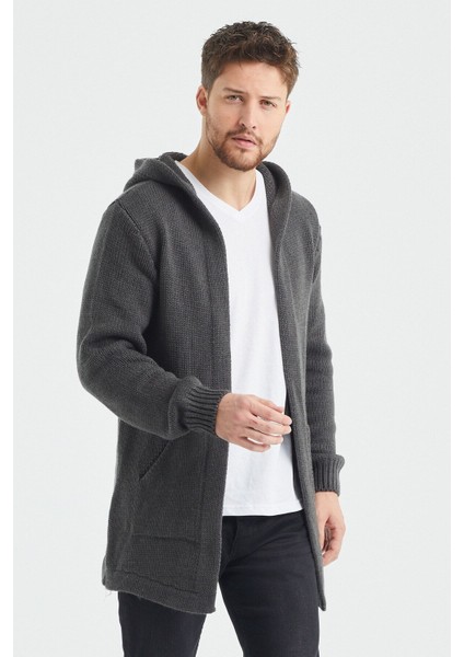 Erkek Füme Desenli Triko Hırka- HRK8085R01S fiyatları