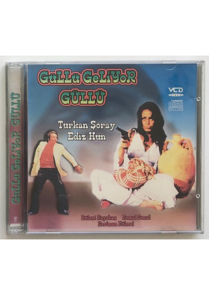 Deka Müzik Güllü Geliyor Güllü Türkan Şoray Ediz Hun VCD (Orjnal Dönem Baskı Cd)