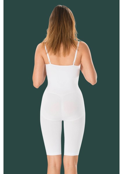 Beyaz Body Korse Push Up Etkili Tam Boy Göğüs Altı fiyatları