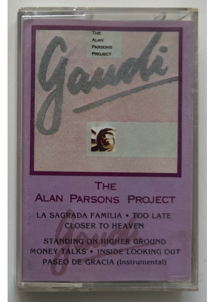 Arista Records The Alan Parsons Project Gaudi Kaset (Orjnal Dönem Kağıt Baskı Kaset)