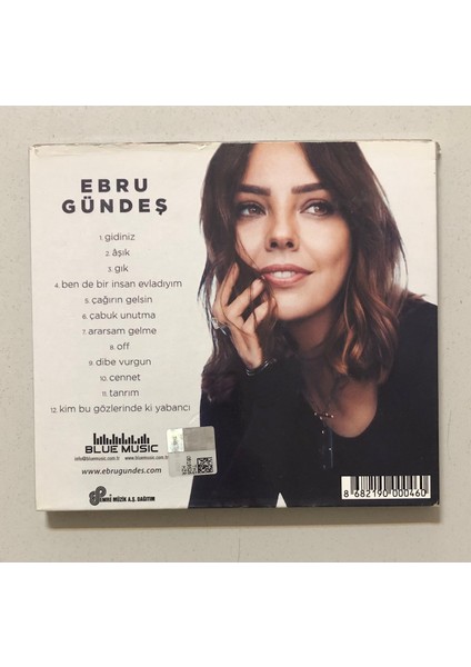 Emre Müzik Ebru Gündeş Aşık CD (Orjnal Dönem Baskı 2.el Cd)