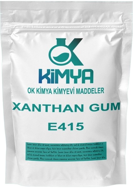 Xanthan Gum E415 Ksantam - Gam Stabilizör ve Kıvam Arttırıcı 250 gr