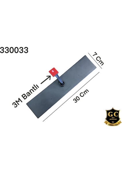 Iç Dikiz Aynasi Bombeli 3m Yapiştırmalı 30CMX7CM Dış Bükey Cam Ayna