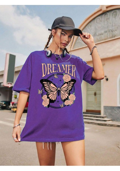 Dreamer Baskılı Unisex T-Shirt