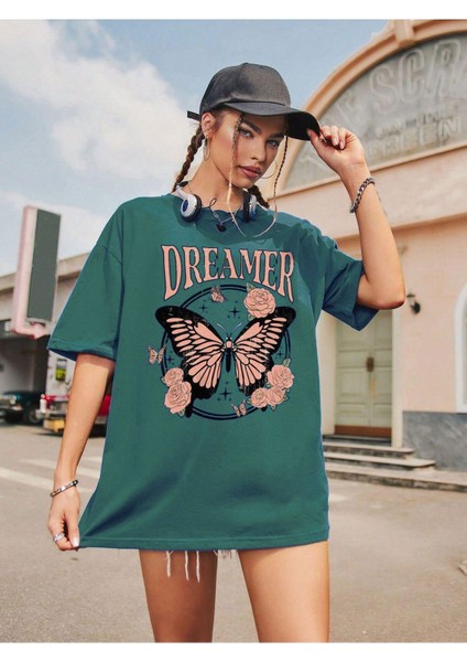Dreamer Baskılı Unisex T-Shirt