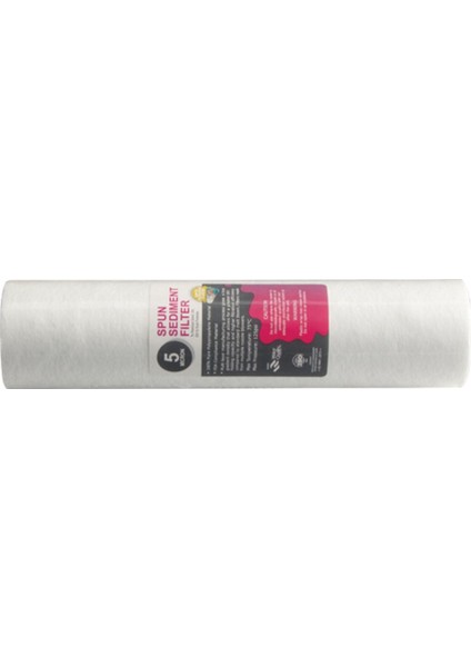 Spun Kartuş - 10'' - 1 Mikron Sediment Filtre Fda - 1 Kutu 50 Adet - 80000001
