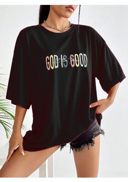 God Is Good Baskılı Unisex T-Shirt fiyatları
