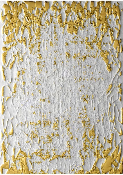 Siyah-Gold-Beyaz Soyut Kombini 001 |Çerçeveli Cam Tablo 2li Dikey modelleri