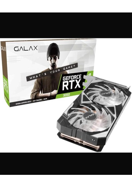 RTX3050 Ex Rgb (1-Click Oc) 8gb 128BIT Gddr6 Rtx 3050  (35NSL8MD6YEX Fan