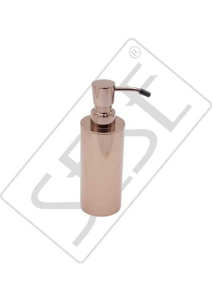 Tezgah Üstü Sıvı Sabunluk Rose Renk (BA2004 006 Rs)
