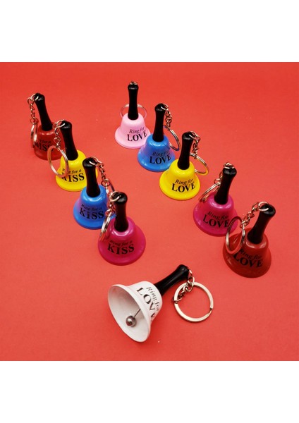 Resepsiyon Zili El Çanı Anahtarlık - Ring For modelleri