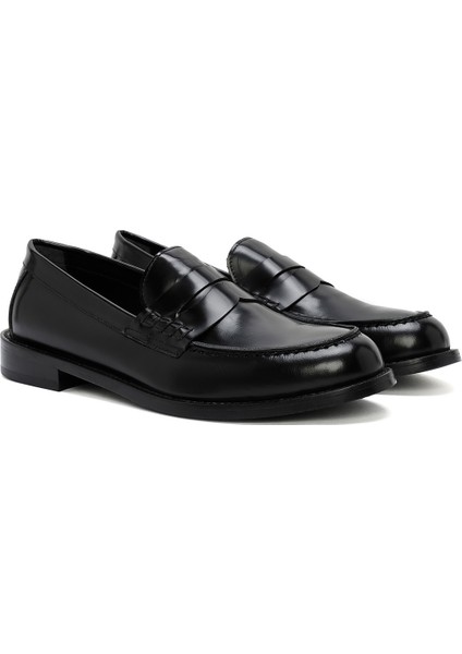 Kadın Siyah Maskülen Loafer 24WFD151522 modelleri