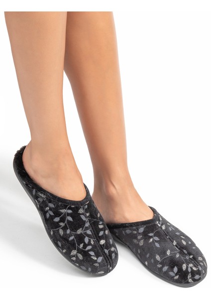 Lidia Kadın Ev Terliği Siyah 36/41