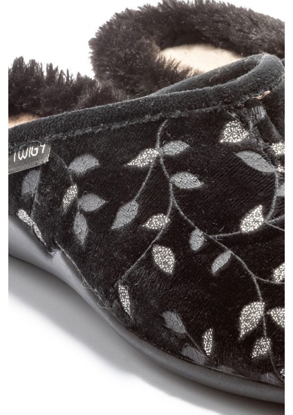 Lidia Kadın Ev Terliği Siyah 36/41