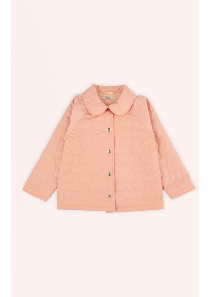 Kız Çocuk Kedi Kapitoneli Mont