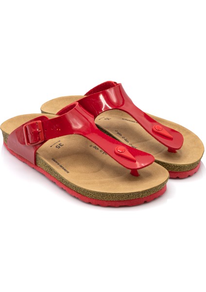 Hola Kadın Terlik Kırmızı 35/40