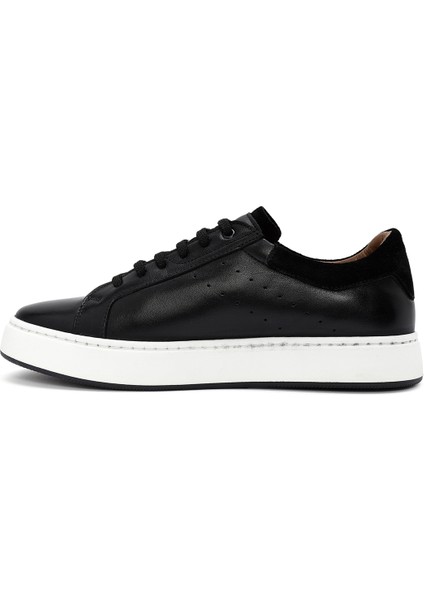 Erkek Siyah Bağcıklı Sneaker 24WFD621618