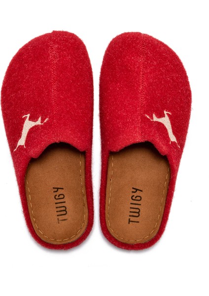Bambi Kadın Ev Terliği Kırmızı 36/40