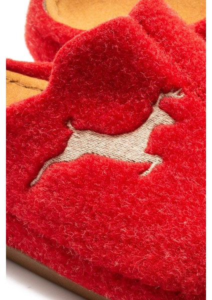 Bambi Kadın Ev Terliği Kırmızı 36/40