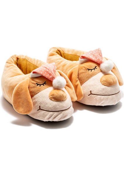 Dormo Kadın Hayvanlı Panduf Bej 36/41