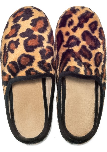 Boswana Kadın Ev Terliği Leopar 36/41