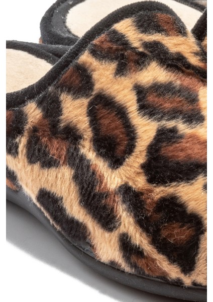 Boswana Kadın Ev Terliği Leopar 36/41