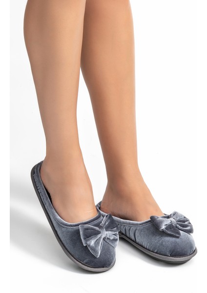 Leila Kadın Ev Terliği Füme 36/41