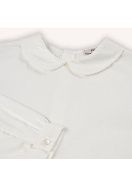 Kız Çocuk Kız Çocuk Bebe Yakalı Bluz modelleri