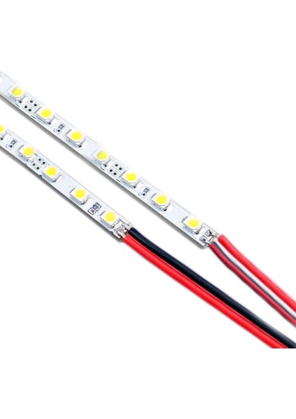 Demir Led 4 mm 2835 Ledli Alüminyum Çubuk LED Kırmızı