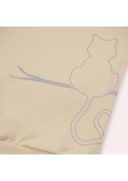 Erkek Çocuk Sırtı Baskı Detaylı Sweatshirt fırsatları