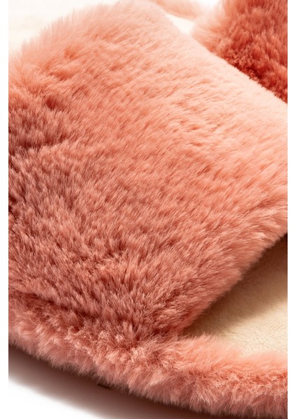 Lisa Peluş Kadın Ev Terliği Pembe 36/41