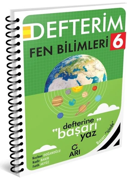 Arı Yayıncılık 6. Sınıf Fen Bilimleri Fenito Defterim