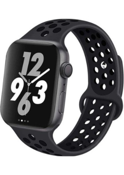 App Watch Spor Kordon 20MM Yeni Pim Mekanizması-Black