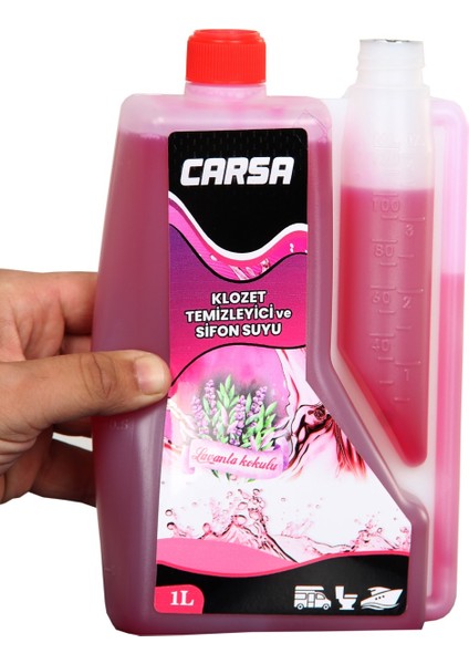 Karavan Tuvalet Sifon Kimyasalı 1lt 2ADET