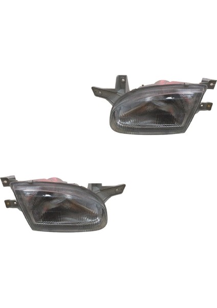Ns Hyundai Accent Sağ-Sol Set Far Lambası Manuel 1998-1999