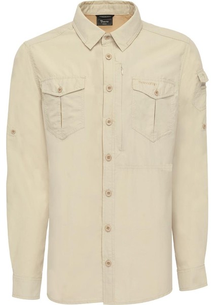 Odina Erkek Gömlek-Bej