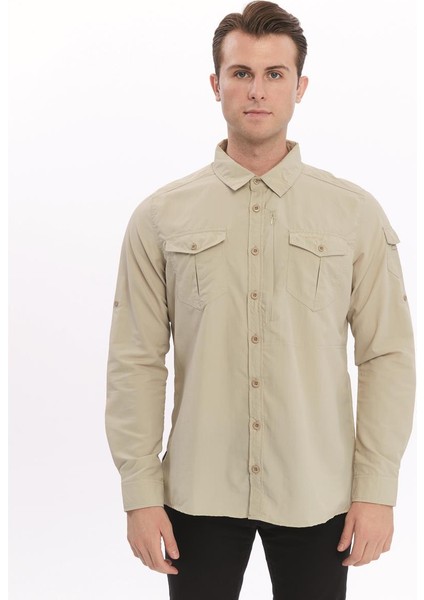 Odina Erkek Gömlek-Bej modelleri