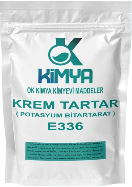 Krem Tartar E336 Potasyum Bitartrat 100 gr