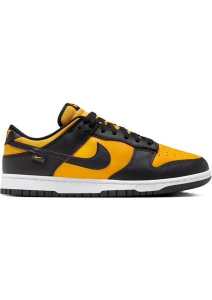 Dunk Low Leather Mens Sneaker Hakiki Deri Sarı Siyah Günlük Spor Ayakkabı fiyatları