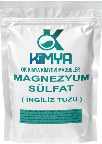 Magnezyum Sülfat Ingiliz Tuzu Epson Tuzu 1 kg