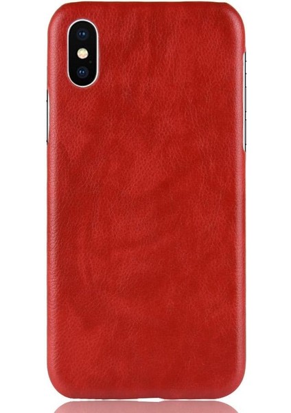 IPhone x Için Retro Durumda/xs Anti Scratch Retro Lychee Desen Koruyucu (Yurt Dışından)