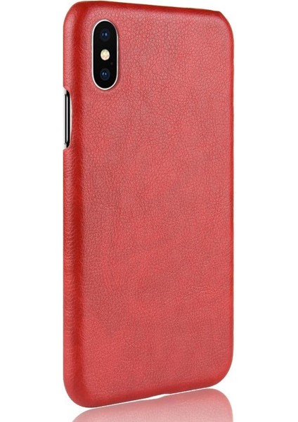IPhone x Için Retro Durumda/xs Anti Scratch Retro Lychee Desen Koruyucu (Yurt Dışından)
