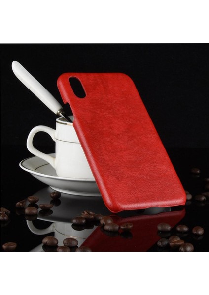IPhone x Için Retro Durumda/xs Anti Scratch Retro Lychee Desen Koruyucu (Yurt Dışından)