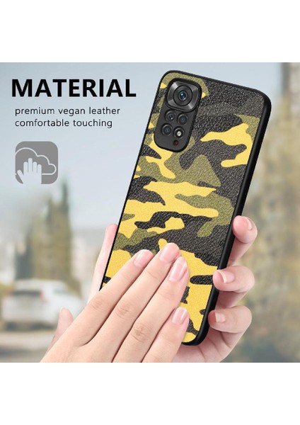 Xiaomi Redmi Için Not 11S Hafif Camo Tasarım Anti Damla Kablosuz (Yurt Dışından)