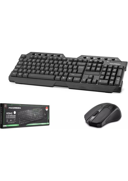 HD842 Klavye & Mouse Set Wıreless Q