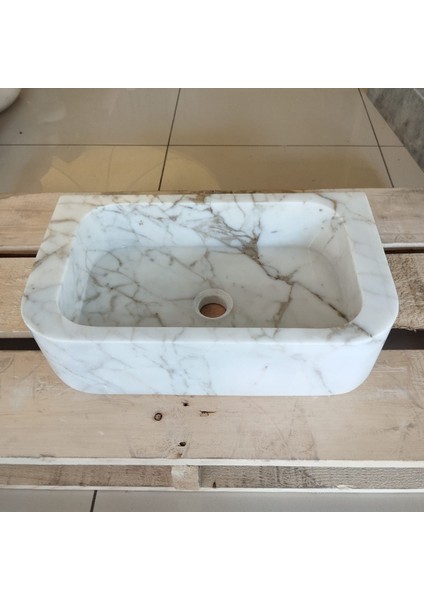 Gold Damarlı Klasik Lavabo