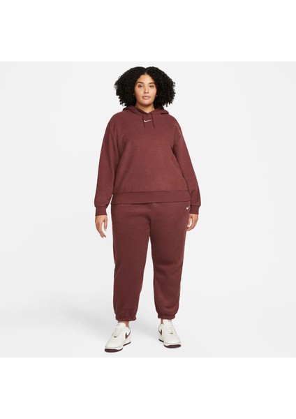 DD5118 273 Sportswear Essentials Plush Hoodie Kadın Spor Sweatshirt