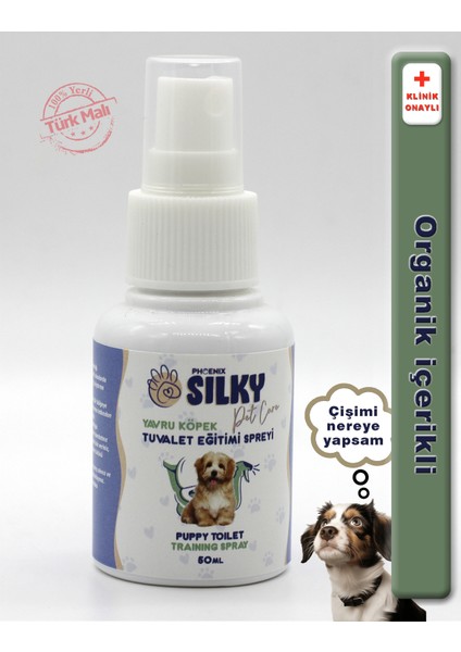 Sılky Köpek Tuvalet Çiş Eğitim Spreyi 50 ml